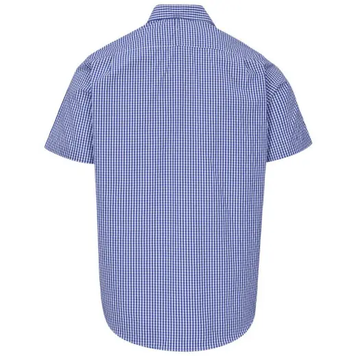 Mens Short Sleeve Ashford Blue Back